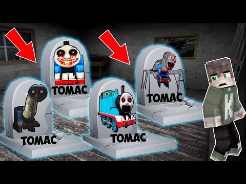 Видео: НАШЕЛ МОГИЛУ ВСЕ ВИДЫ ПРОКЛЯТЫЙ ПАРОВОЗИК ТОМАС в МАЙНКРАФТ ФИЛЬМ THOMAS.EXE SCP В ДОМЕ ГРЕННИ