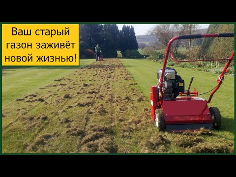 Видео: Беспроводной Аэратор Скарификатор Вертикуттер почему он нужен для Вашего газона