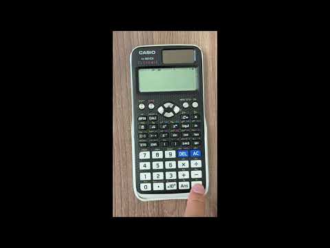 Видео: Обзор возможностей калькулятора Casio fx-991EX classwiz