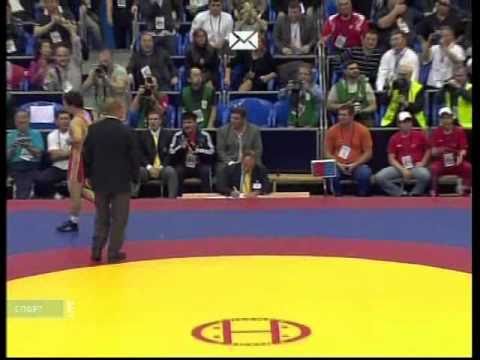 Видео: 55 кг. Лебедев vs Асгаров, Чемпионат мира-2010, финал.