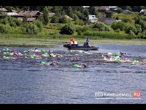 Видео: Соревнования по плаванию на открытой воде "Swimcup – Волга 2021"