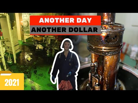 Видео: Рабочие будни на судне | 4th Engineer Routine