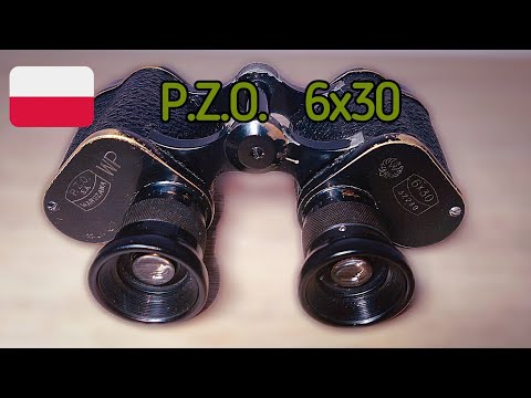 Видео: Польский бинокль PZO 6x30 ремонт обзор