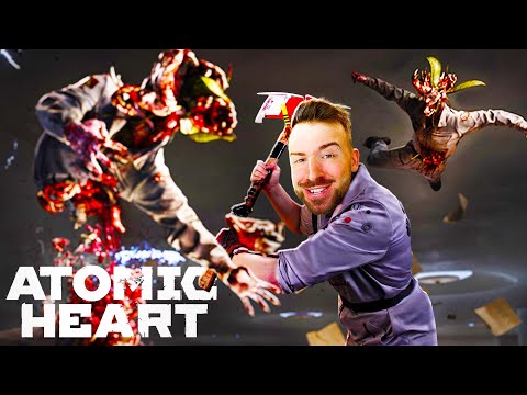 Видео: ВЫРУБКА КУСТОВ-МУТАНТОВ ✋ Atomic Heart