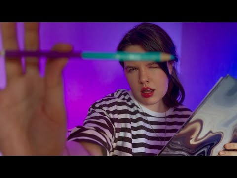Видео: АСМР | Токсичная художница рисует тебя в кафе | Ролевая игра, шепот, триггеры