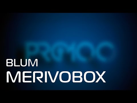 Видео: PRO100 7  BLUM Ящики MERIVOBOX