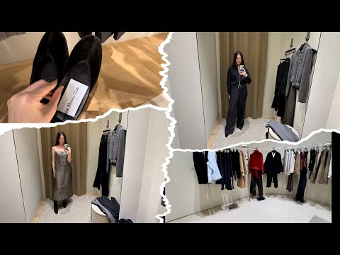 Видео: Shopping vlog Massimo Dutti / new collection / шопинг и примерка