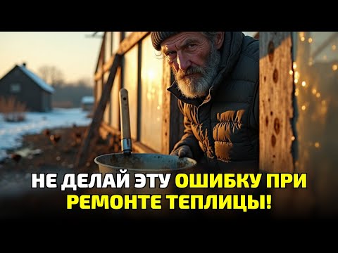 Видео: Плёнка рвётся, растения гибнут! Вот что нужно сделать с теплицей прямо сейчас!