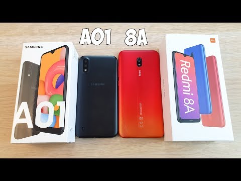 Видео: SAMSUNG GALAXY A01 VS XIAOMI REDMI 8A - ЧТО ВЫБРАТЬ? ПОЛНОЕ СРАВНЕНИЕ!