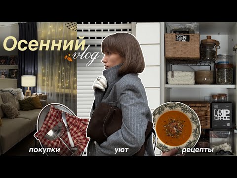Видео: Уютный ноябрь | первые новогодние покупки 🎄, мотивация на уборку, лайфхаки и рецепты | влог