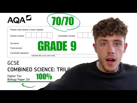 Видео: GCSE Биология AQA, экзаменационная работа 1, высший комбинированный курс по естественным наукам з...