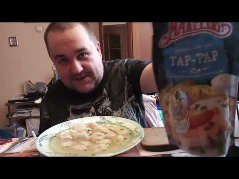 Видео: обжор - пельмени с бульоном и соусом тар-тар