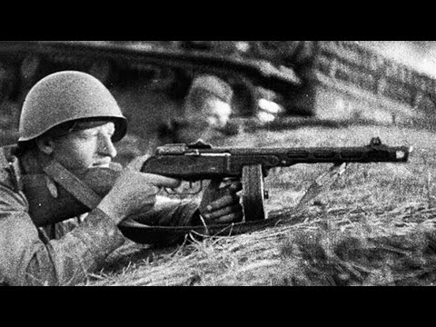 Видео: Немецкая Пехота Никогда Не Ожидала Советские ППШ-41 В Городских Боях