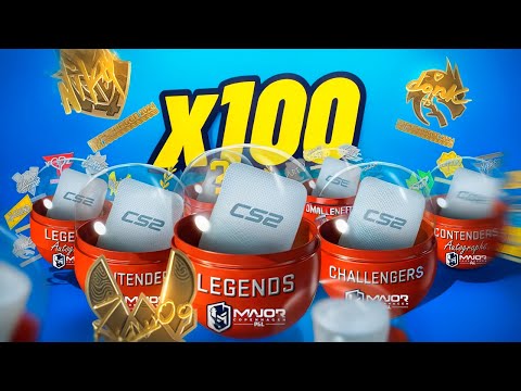 Видео: ВЫБИЛ СТИКЕР DONK ЗА 30.000₽? ОТКРЫЛ 100 НОВЫХ КАПСУЛ В CS2!