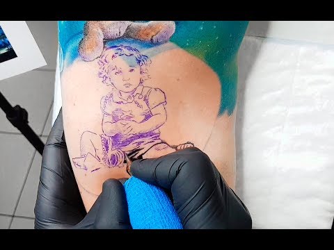 Видео: ДЕЛАЮ ТАТУИРОВКУ ●КАК СДЕЛАТЬ ЗВЕЗДЫ В ТАТУ●МИНИ МАСТЕР-КЛАСС ПЛЕЧО●ТЕХНИКА●ВАСИЛИЙ СУВОРОВ