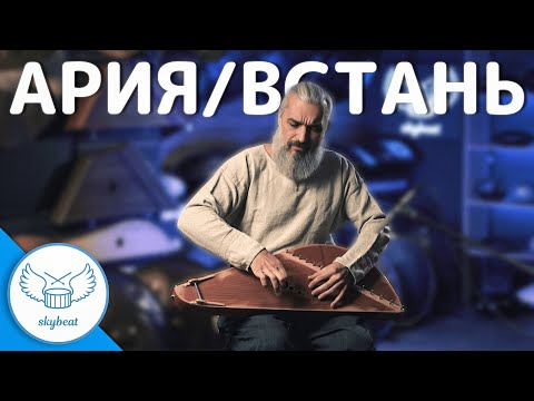 Видео: Ария - Встань, страх преодолей! (Владимир Борисов - игра на гуслях)