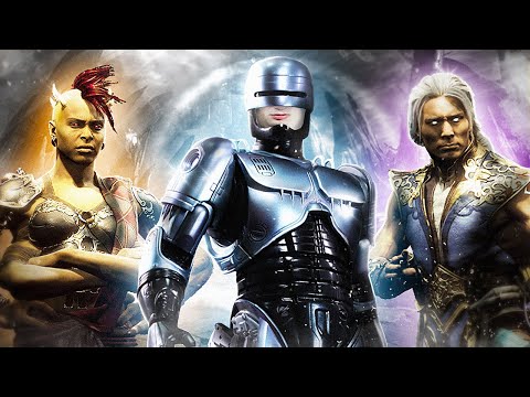 Видео: РОБОКОП ПРИБЫЛ! НЕРЕАЛЬНЫЕ КОМБО В MORTAL KOMBAT 11 AFTERMATH