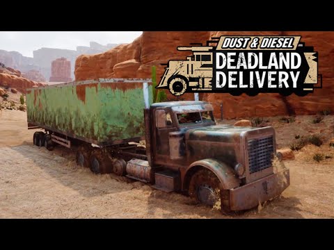 Видео: УТОПАЕМ В ГРЯЗИ - DUST & DIESEL:DEADLAND DELIVERY