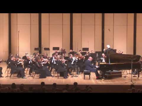 Видео: Юрий Симонов, Александр Гиндин, АСОМФ. Моцарт. Концерт N23.