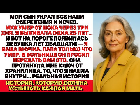 Видео: Мой сын исчез с нашими сбережениями. 25 лет спустя его дочь принесла мне ключ, который он оставил…