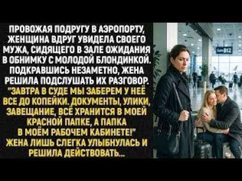 Видео: Подкравшись незаметно, жена решила подслушать их разговор. "Завтра в суде мы заберем у неё всё...