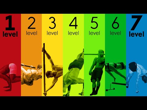 Видео: 7 уровней мастерства в калистенике