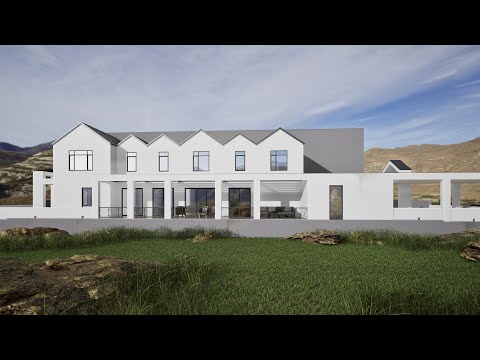 Видео: "Городок". Проект двухэтажной виллы.