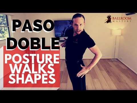 Видео: Техника: ОСАНКА ПАСО-ДОБЛЯ 😤 ПРОГУЛКИ 👢 ФОРМИРОВАНИЕ 💥 | Ballroom Mastery TV