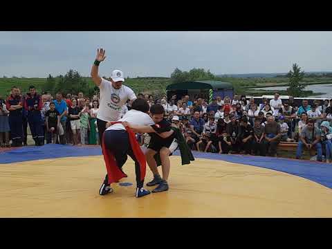 Видео: Саратовский Сабантуй - 2022. Борьба КОРЭШ