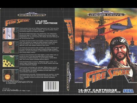 Видео: [SMD] Fire Shark   walkthrough прохождение