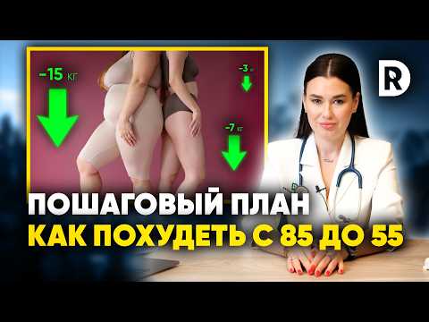 Видео: Как ПОХУДЕТЬ раз и НАВСЕГДА. Лучший пошаговый ПЛАН в 2025