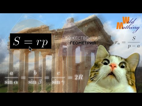 Видео: #233. Теоремы синусов и косинусов | Формулы радиусов окружностей
