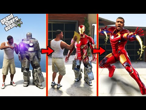 Видео: ФРАНКЛИН ҚОЛДАН ТЕМІР АДАМ ЖАСАДЫ (GTA V)