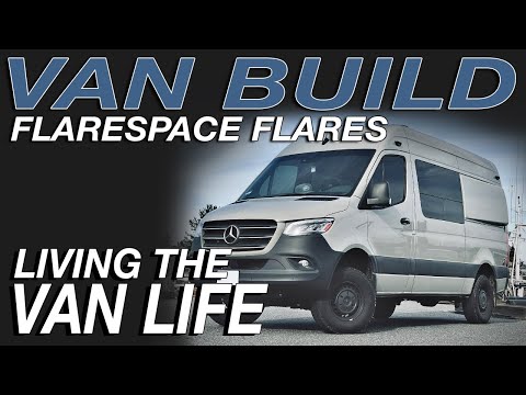 Видео: Жизнь в фургоне — сборка фургона Sprinter — Flarespace Flares