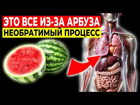 Видео: ЭТО ВСЕ ИЗ ЗА АРБУЗА! НЕОБРАТИМЫЙ ПРОЦЕСС в Организме.Арбуз польза и вред