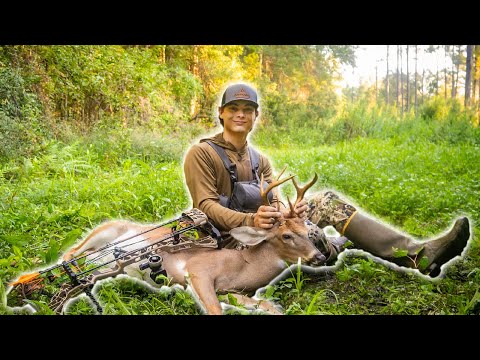 Видео: Начало сезона: Флоридский олень с луком! (История 3x4)