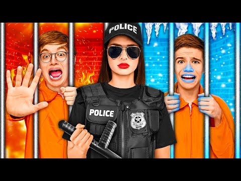 Видео: ХОЛОДНАЯ vs ГОРЯЧАЯ Тюрьма Челлендж!