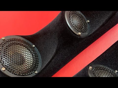 Видео: изготовление подиумов для сч, вч динамиков на передних стойках ауди А4 и их флокирование