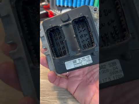 Видео: Опель Зафира А . Ремонт блока управления. Нестабильные холостые обороты . Часть 2