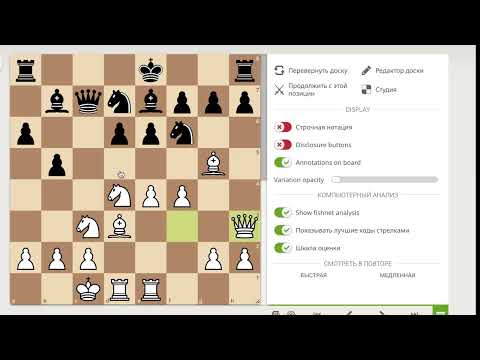 Видео: Крутая ловушка в найдорфе от Абдуазима.