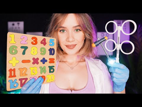 Видео: ❗️ АСМР ВРАЧ ОКУЛИСТ 👁 Осмотр Глаз и Проверка Зрения asmr doctor eye exam