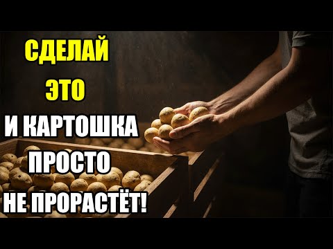Видео: Как предотвратить прорастание картофеля: секреты хранения, чтобы клубни дольше оставались свежими
