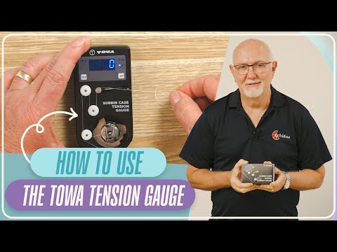 Видео: Как использовать измеритель натяжения нити Towa | Echidna Sewing