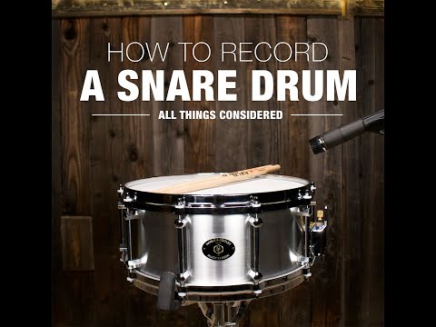 Видео: Как записать малый барабан — настройка усиления
