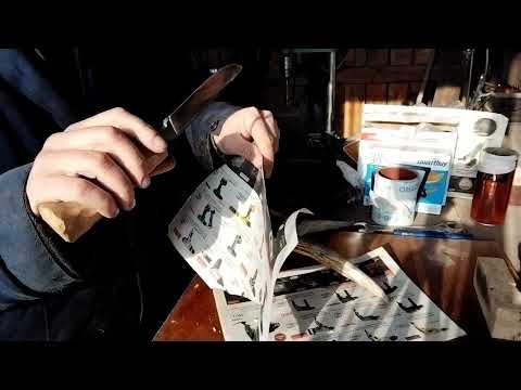 Видео: нож из р6м5 ковка токарного резца