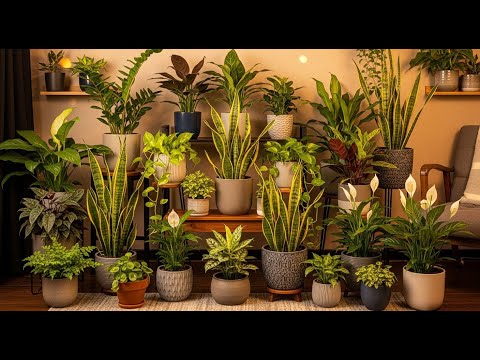Видео: 17 удивительных растений для комнат без окон