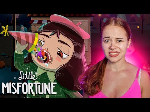 Видео: ПАРК УЖАСОВ С КОНФЕТКАМИ ~ Little Misfortune ~ №3