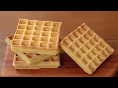 Видео: Рецепт хрустящих вафель :: Лучшие домашние вафли