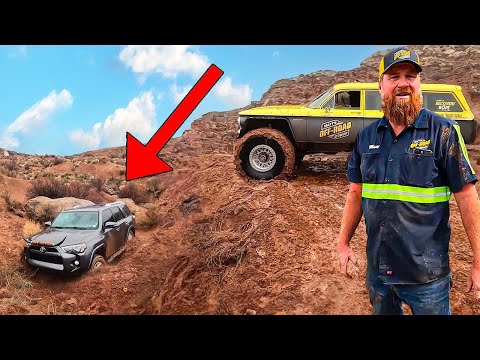 Видео: КРАЙНЕ ОПАСНО... Toyota 4Runner теряет управление!