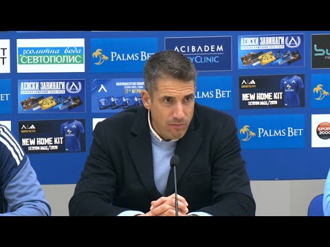 Видео: Веласкес след 3:0 срещу "Добруджа": Показахме зрялост и отговорно поведение